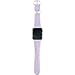 Iridescent Pink Replacement Band for iWatch 38mm Pastel Bay Wrist Band PU Leather Strap for Apple Watch Smartwatch Series 3 2 1 Version