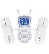 Easy@Home Heat TENS Unit, TENS EMS Unit with Heat Therapy, 510K Cleared, Large Back Lit Display F...
