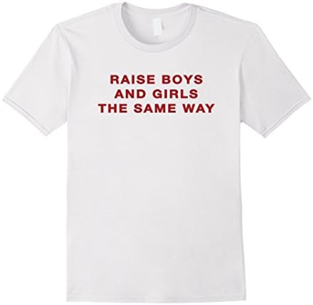Mens Hanger Swag: Raise Boys and Girls the Same Way Medium White