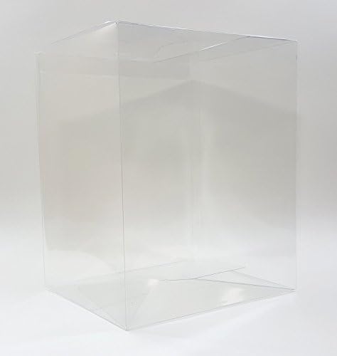 6" Box Protectors Acid Free Crystal Clear Cases for Funko Pop! Vinyl - 3 Pack