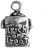 925 Sterling Silver Trick Or Treat Bag Holidays &amp; Special Occasions Charm