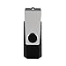 JUANWE 8GB USB Flash Drive 20 Pack Bulk USB 2.0 Thumb Drive USB Stick with Swivel Design USB Memory Stick Storage Data Backup Photo Jump Drive Pen Drive，Black