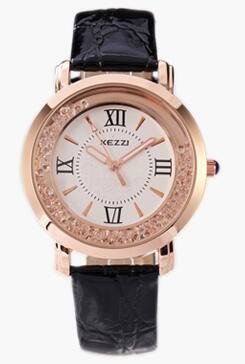 LW black belt large dial watch diamond pattern chassis model