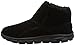 Skechers Women's Go Walk Move-Chugga Imprint Bootie,Black,9 M US