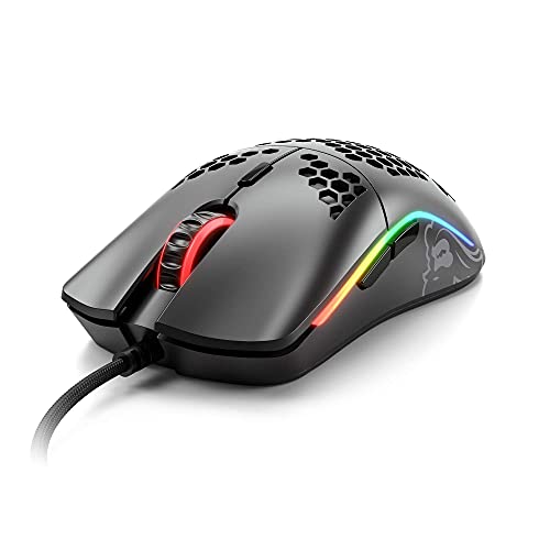 (Mouse + Grip Tape) Glorious Model O Minus Gaming Mouse (Matte Black