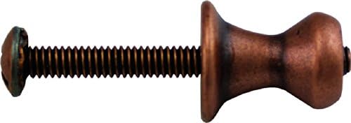 Craftmaster Springfield Leather Company Concho Knob Adapter (10, Antique Copper)