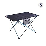 Azarxis Lightweight Portable Camping Folding Table, Compact Roll Up Collapsible Tables with Carrying Bag, Perfect for Outdoor Beach Camping Picnics Cookouts Backpacking Backyards BBQ