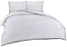 Utopia Bedding 3pc Duvet Cover Set with 2 Pillow Shams, (King White) primary