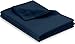 Utopia Bedding Cotton Pillow Case (Pack of 2) – (King, Navy) – 100% Cotton Sateen for Maximum Softness and Easy Care - Elegant Double-Stitched Tailoring