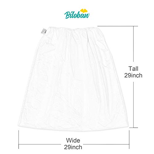 Diaper Pail Liner Water-Resistant, Large Capacity Washable Wet Bag for Cloth Diaper, Laundry, Kitchen Garbage, Grey - Thumbnail 5