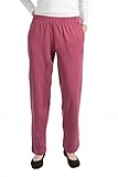 Pembrook Womens Jersey Knit Elastic Waist Pull On Pants