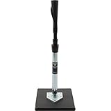 Tanner Tee The Original Batting Tee – Adjustable Pro Hitting Tee for Baseball & Softball, Steel Shaft, Composite Base, Hand-Rolled Rubber Top, 26