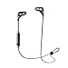Jave Bluetooth Headphones, Bluetooth 4.1 Wireless Sports Earphones Lightweight Stereo Earbuds with Magnetic Connection, Sweatproof Sports Headset with Metallic Housing & Built-in Mic (Black)