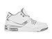 Nike Jordan Kids Jordan Flight 23 BG White/Mtllc Silver/Mtllc Slvr Basketball Shoe 5.5 Kids US