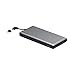 	 mophie powerstation External Battery with Built in Cables for Smartphones and Tablets, Space Grey, 12,000mAh (Certified Refurbished)