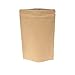 AwePackage Heavy Duty Kraft Paper Self Standing Resealable Zipper Pouch Bags (1 oz- 16 oz) - FDA and USDA compliant (100, 5 Oz)