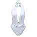 KORSIS Women's Halter Swimsuit One Piece Swimwear Sexy Summer Swimsuit