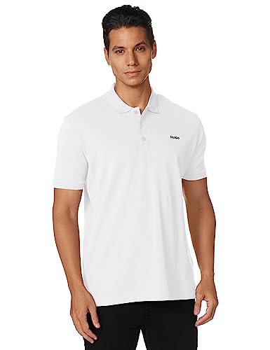 HUGO Regular Fit Reversed Logo Short Sleeve Polo Shirt