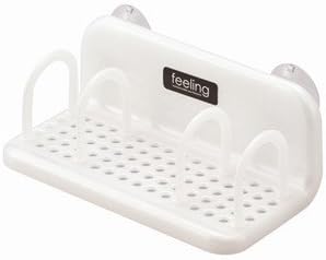 New TRUYOO Plastic Suction Cup Sponge Rack Holder Storage Kitchen Bathroom Tool (White) by TRUYOO