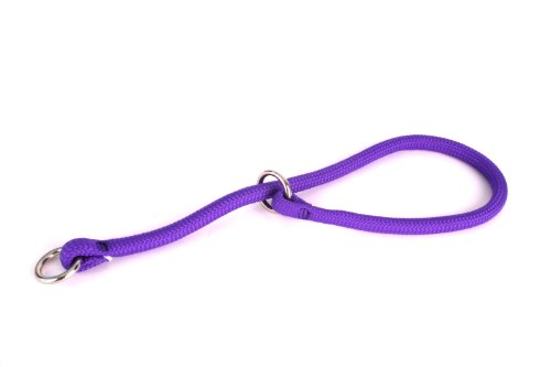 Yellow Dog Design Braided Slip/Choke Training Collar for Dogs, 18-Inch, Purple