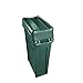 Rubbermaid Commercial Products Slim Jim Trash Can Swing Lid, Green, Plastic, Compatible with 23-Gallon Slim Jim Containers/Garbage Can