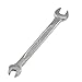 uxcell® Silver Tone 5.5mm x 7mm U Shape Double Open-ended Wrench Tool