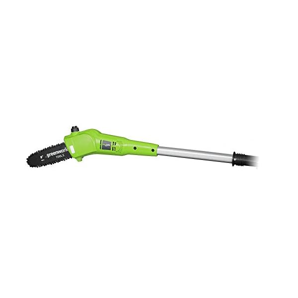 Greenworks G24PSHK2 2-in-1 Akku Stabheckenschere & Akku Hochentaster mit Schultergurt, Astsäge 20 cm Klinge… – Bild 5