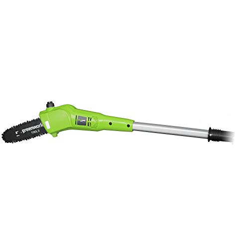 Greenworks G24PSHK2 2-in-1 Akku Stabheckenschere & Akku Hochentaster mit Schultergurt, Astsäge 20 cm Klinge… – Bild 5