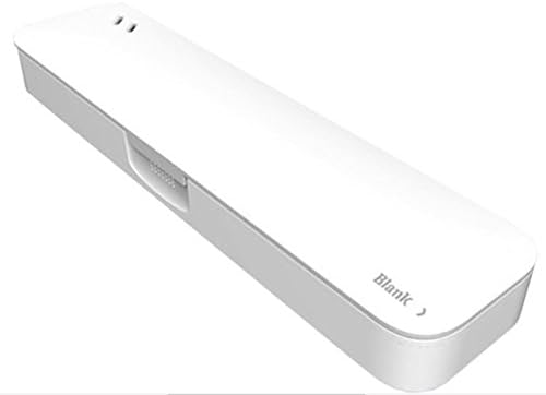 iRiver Blank Portable Toothbrush Sterilizer UV and Silver Nano Sterilization, 2 AA Battery Operated(Not Included) or USB Cable power(Cable included, Adapter not included) No Charging Function, White
