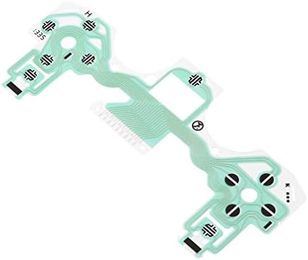 Kitechildhood Conductive Film Replacement Controller Button Ribbon Circuit Board For PS4 Green JDS-001/JDS-011