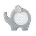 Kate Aspen Little Peanut Elephant-Shaped Photo Frame, Gray