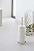 Yamazaki Home Toilet Paper Stocker, Holds 3 Toilet Paper Rolls, No Assembly Req, White, One Size