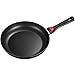 Nonstick Frying Pan 11 Inch Stir Fry Pan Suitable for Induction Cooker Hard-anodized Nonstick Omelette Pan with a Soft Removable Handle, Scratch-resistant Surface PFOA Free, Black