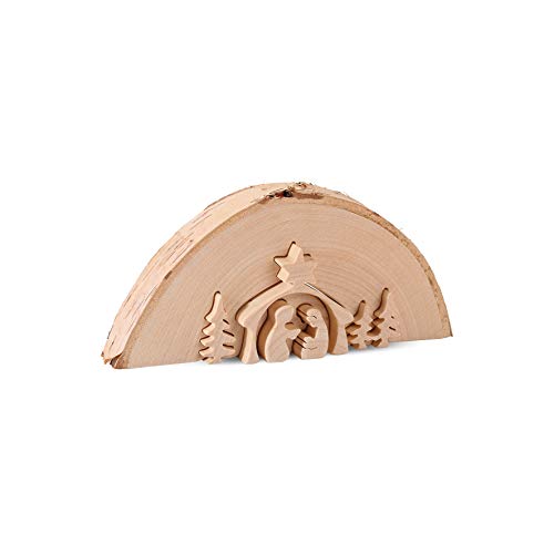 Thankgoods Holzkrippe 11,5 cm