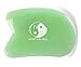 High Quality Jade Gua Sha Scraping Massage Tool for Facial Skincare,Smoother and Thicker Facial Skin Massager Treatment Therapy for Anti-Aging,Improves Circulation,Helps Puffinessï¼ˆ2019 Upgradeï¼‰
