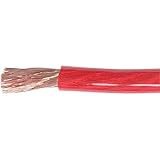 JSC Wire 4 AWG Red High Current Power Cable 1 ft. USA