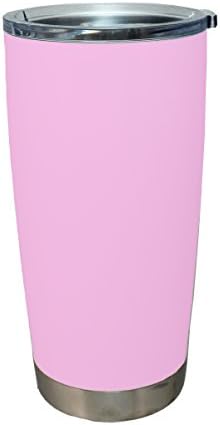 The Lil Boss 20 oz. Vacuum Insulated Stainless Steel Travel Tumbler (Pink)