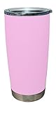 The Lil Boss 20 oz. Vacuum Insulated Stainless Steel Travel Tumbler (Pink)