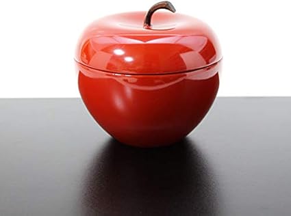 Amazon Co Jp 菓子器 枝付き りんご 木製 漆器 漆塗り かしき 鉢 菓子鉢 菓子入れ ホーム キッチン