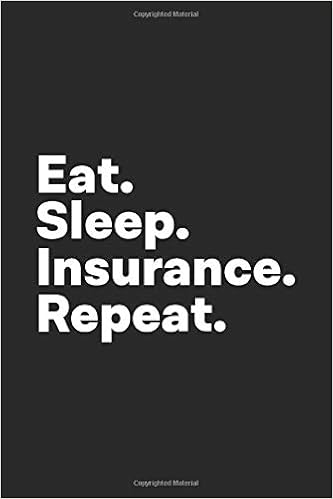 Amazonit Eat Sleep Insurance Repeat Insurance Notebook