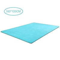 ITOY&IGAME Playhouse Mat, FOME Kids Tent Mat Soft Coral Playhouse Mat 47.2x63in Children Crawling Mat Living Room Bedroom Mat Area Rug for Kids Tent Playhouse Indoor Outdoor Fun Floor Rug Decoration