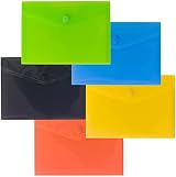 eco-eco A7 50% Recycled Wallets Pack of 5 Assorted Colours 105mm x 74mm view 2