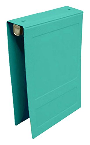 PDC Healthcare CBT18T Poly Binder, Top Open, 3-Ring,"Resident Record", 2", Teal