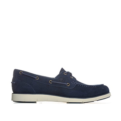 Timberland Women's Lakeville Eye Boat Shoes Iris US4.5 Blue