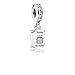 Pandora Birthday Wishes Silver Dangle Charm 791723CZ