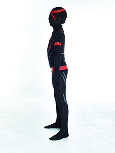 Ninja Kids Morphsuit Costume - size Large 4'-4'6 (120cm-137cm)