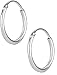 Hypoallergenic Sterling Silver 12mm (1/2 Inch) Tiny Hoop Earrings for Kids (Nickel Free)