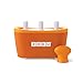 Zoku Quick Pop Maker, Make Popsicles in as Little as 7 Minutes on your Countertop, Orange