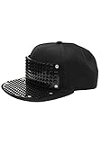 elope Bricky Blocks Black Snapback Hat for Kids and