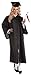 Forum Novelties Adult Graduation Robe, Black, One Size